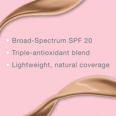 Neutrogena Healthy Skin Liquid Makeup Foundation with Broad Spectrum SPF 20 Sunscreen, Medium Coverage Foundation with Nourishing Pro-Vitamin B5, Cocoa 115, 1 fl. oz, 2 Pack
