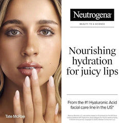 Neutrogena Hydro Boost Hyaluronic Acid Lip Balm, Nourishing Vitamin E Leaves Lips Feeling Hydrated, Sheer Pink Tinted Color with a Sweet Berry Flavor, Sheer Berry, 0.5 oz