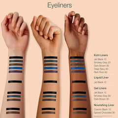 Neutrogena Precision Liquid Eyeliner with Honey & Coconut, Hypoallergenic, Smudge- & Water-Resistant Liquid Eyeliner Makeup for Sensitive Eyes, Precise Application, Jet Black, 0.013 fl. oz